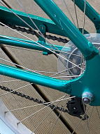 Велосипед Electra Cruiser Lux 7D Step Thru Green Metallic (Garage Vintage)