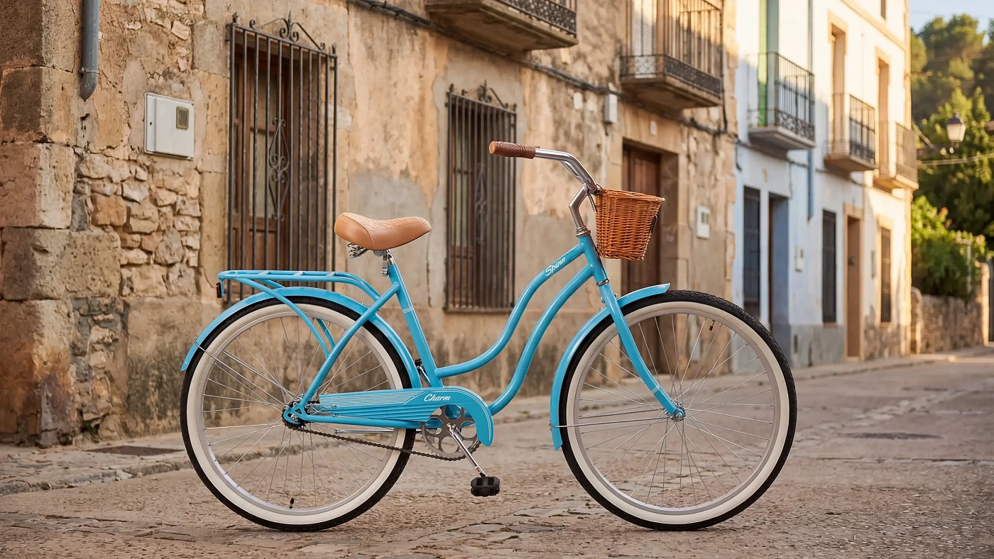 Велосипед круизер Spinn Charm 1-speed Soft Pink