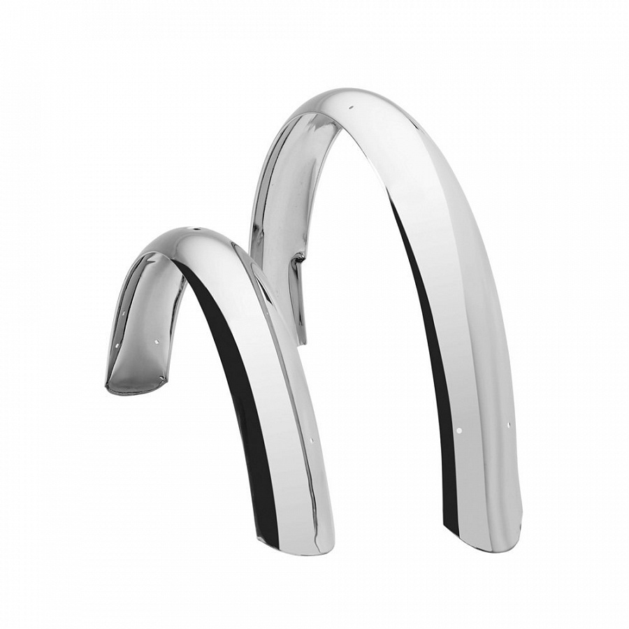 Крылья для велосипеда Electra Cruiser Steel Fender Set Ladies' Chrome 26"