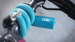 Велосипедный замок Ulac Avenir Memory Cable Lock Sky Blue