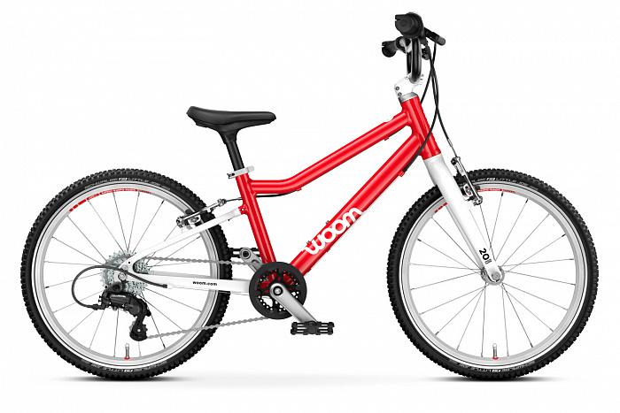 Детский велосипед Woom go 4 red 20”