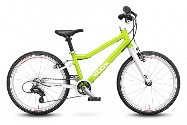 Детский велосипед Woom original 4 G lizard lime 20”