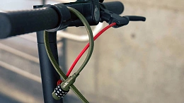 Велосипедный замок Ulac Air Just Z-tie Lock Combo Moss