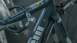 Велосипедный замок Ulac The Mood Fixie Cable Lock Sky Blue