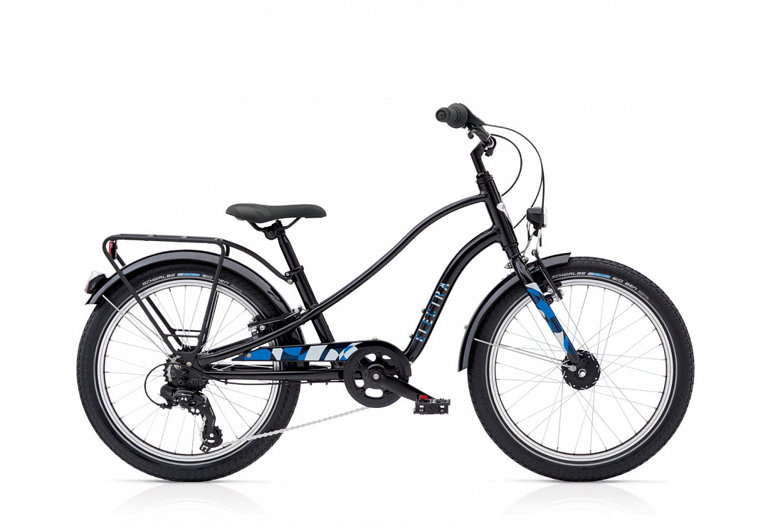 Велосипед Electra Sprocket 7D EQ Black Blue 20"