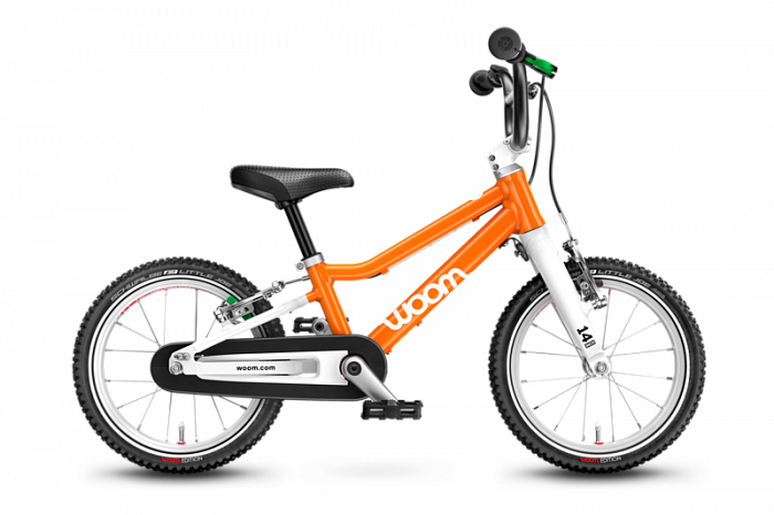 Детский велосипед Woom original 2 G flame orange 14”