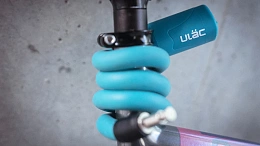 Велосипедный замок Ulac Avenir Memory Cable Lock Sky Blue