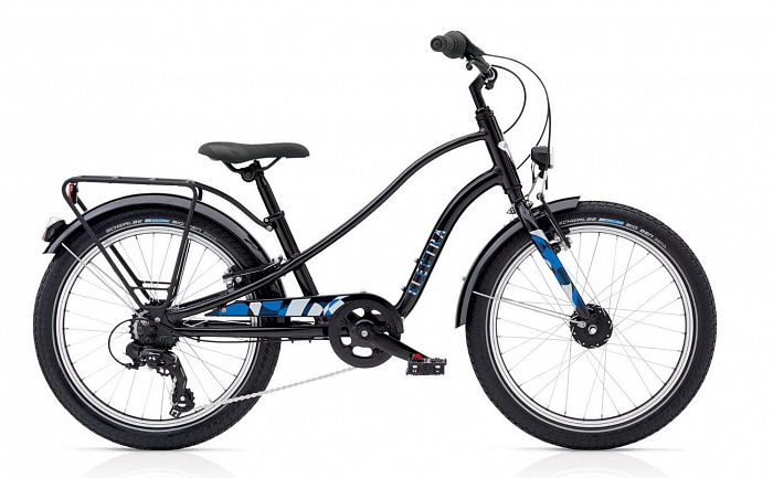 Велосипед Electra Sprocket 7D EQ Black Blue 20"