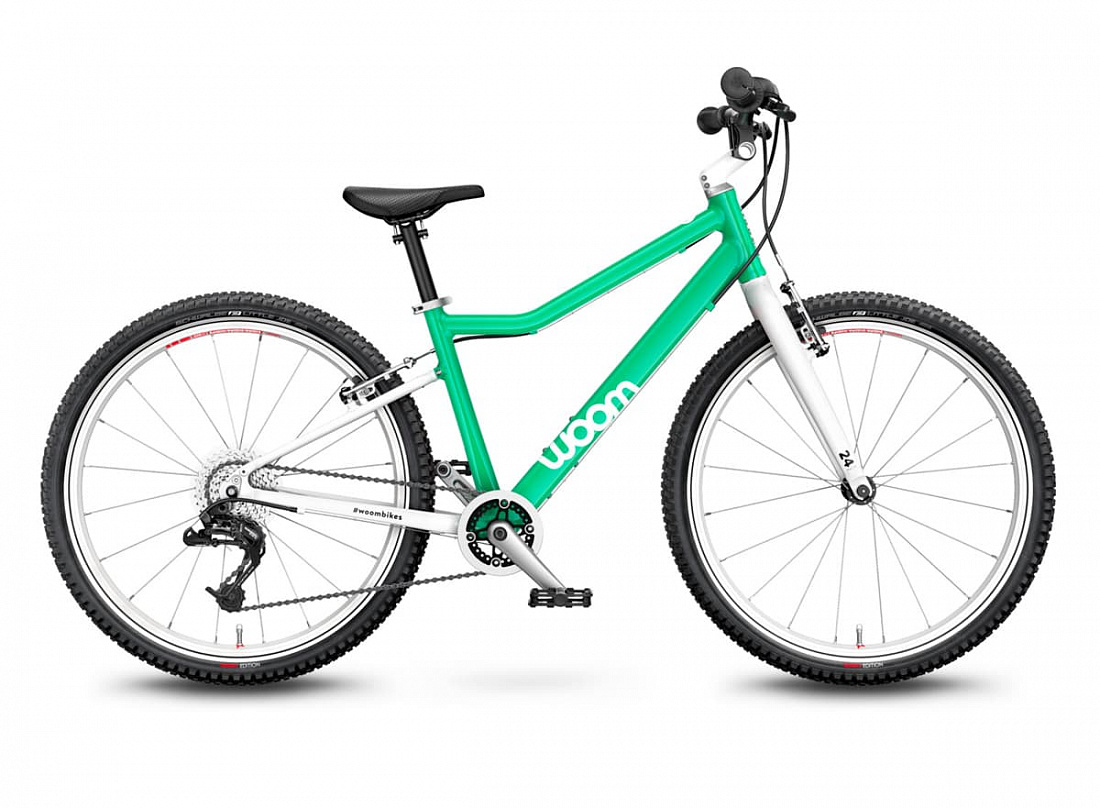 Детский велосипед Woom original 5 G mint green 24”