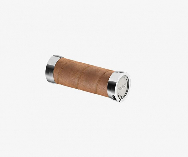 Грипсы Brooks Slender Leather Grips 100/100 Dark Tan